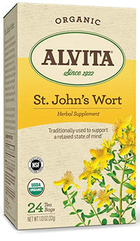 ALVITA: Tea St Johns Wort Org, 24 bg