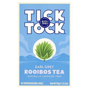 TICK TOCK TEA: Tea Early Grey Rooibos, 40 bg