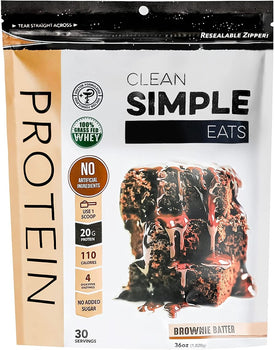 CLEAN SIMPLE EATS: Protein Powder Brownie, 36 oz