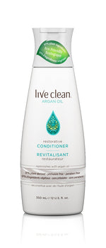 LIVE CLEAN: Shampoo Argan Oil, 12 oz