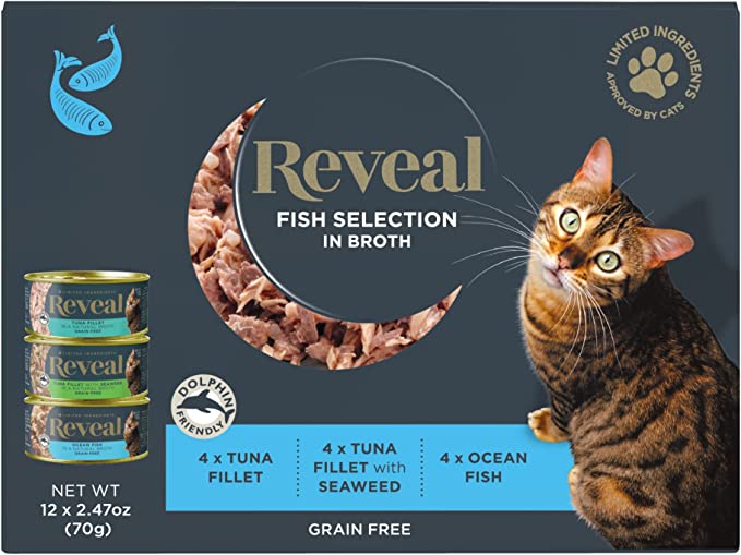 REVEAL: Fish Selection Mp Cat Can, 12 pk