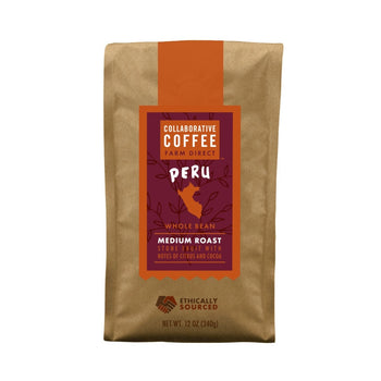 COLLABORATIVE: Peru Whole Bean Coffee, 12 oz