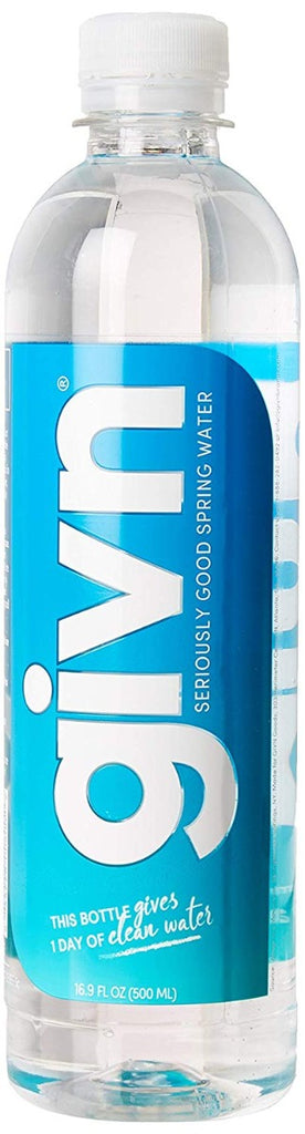 GIVN WATER: Seriously Good Spring Water, 500 ml