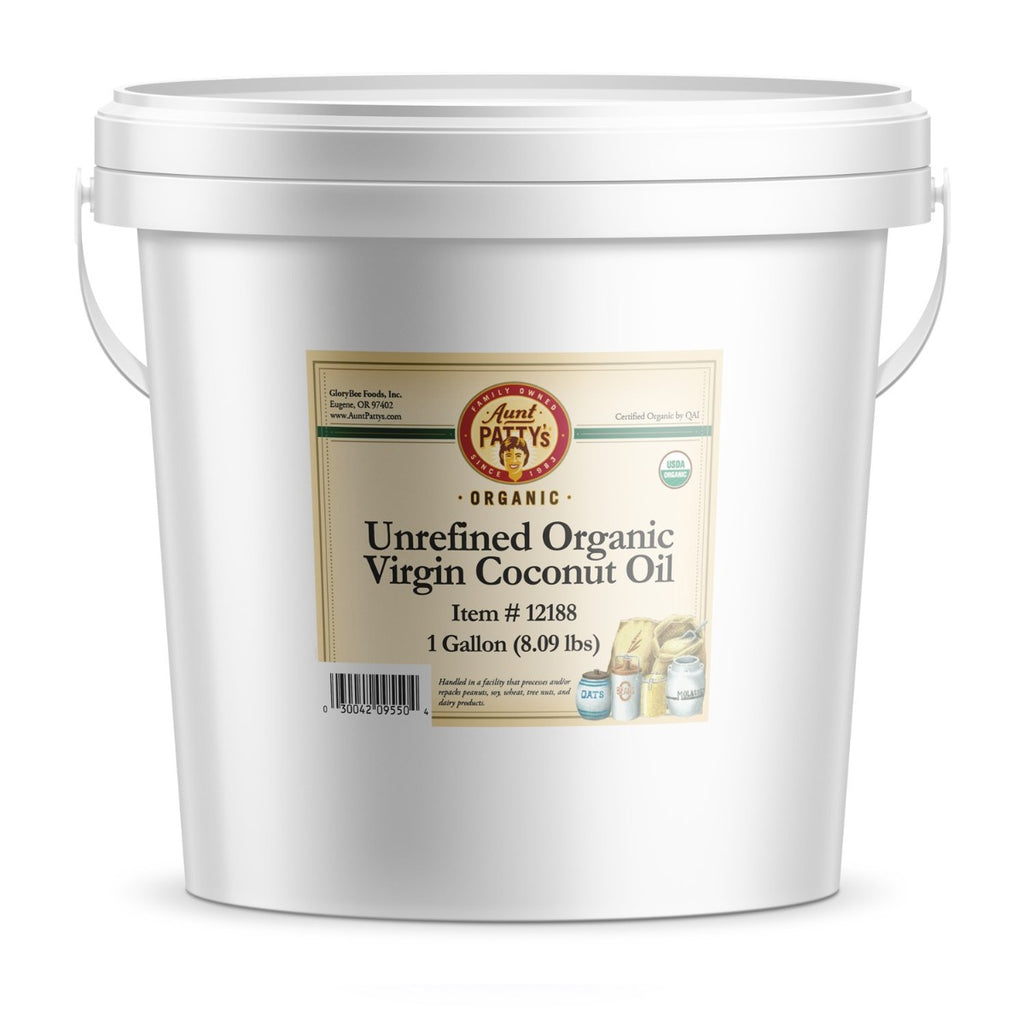 AUNT PATTY: Unrefined Virgin Coconut Oil, 1 ga