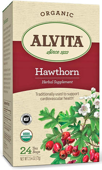 ALVITA: Tea Hawthorn Berry Org, 24 bg