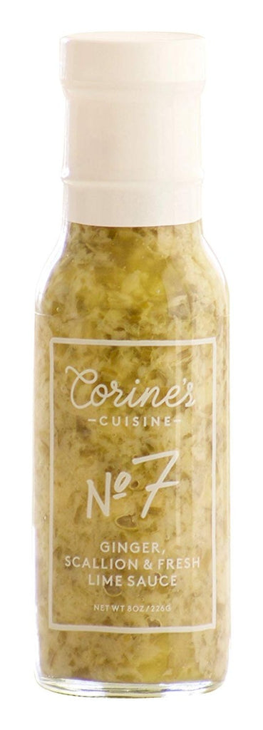 CORINES CUISINE: Ginger Scallion & Fresh Lime Sauce No.7, 8 oz