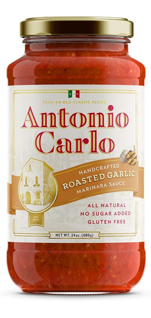 ANTONIO CARLO GOURMET SAUCE: Sauce Roasted Garlic, 24 oz