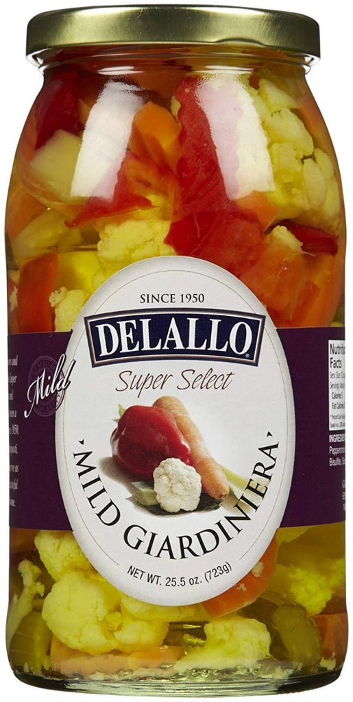 DELALLO: Mild Giardiniera, 25.5 oz