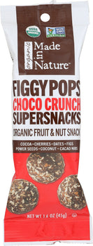 MADE IN NATURE: Choco Crunch Figgy Pops, 1.6 oz