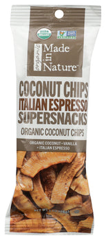 MADE IN NATURE: Chip Coconut Espresso Organic, 1 oz