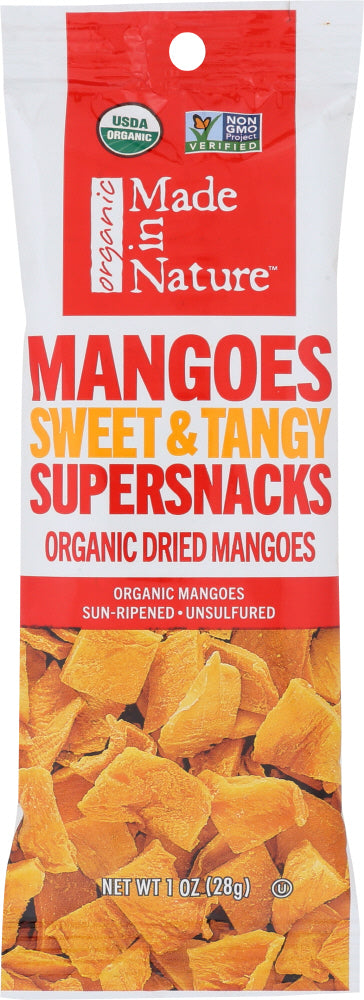 MADE IN NATURE: Organic Dried Mango Fruit, 1 oz