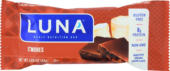 LUNA: Women's Nutrition Bar S'mores, 1.7 oz