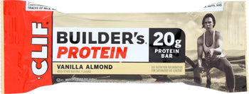 CLIF BUILDER: Protein Bar Vanilla Almond, 2.4 oz