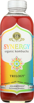 GTS ENLIGHTENED: Kombucha Enlightened Synergy Trilogy Drink, 16 fl oz