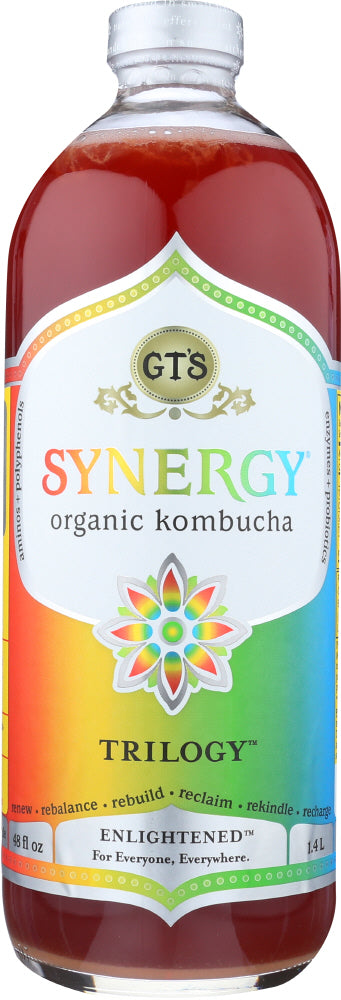 GT¡¯S LIVING FOODS: Organic Kombucha Synergy Trilogy, 48 oz