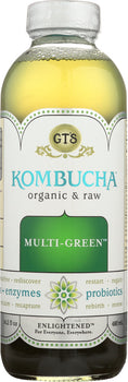 GT'S ENLIGHTENED KOMBUCHA: Multi Green Tea, 16 oz