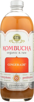 GT¡¯S LIVING FOODS: Gingerade Kombucha, 48 oz