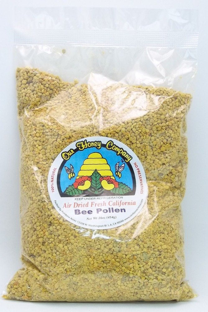 MY HONEY: Bee Pollen-Fresh California, 16 oz