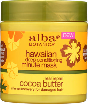 ALBA BOTANICA: Mask Conditioning Cocoa Butter, 5.5 oz