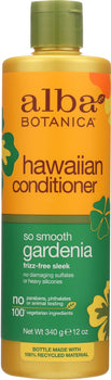 ALBA BOTANICA: Gardenia Hydrating Hair Conditioner, 12 oz