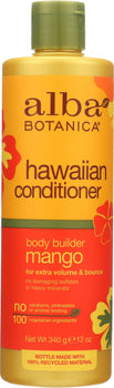 ALBA BOTANICA: Natural Hawaiian Conditioner Body Builder Mango, 12 oz