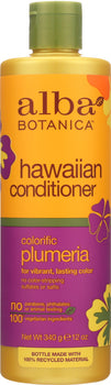 ALBA BOTANICA: Hawaiian Conditioner Colorific Plumeria, 12 oz