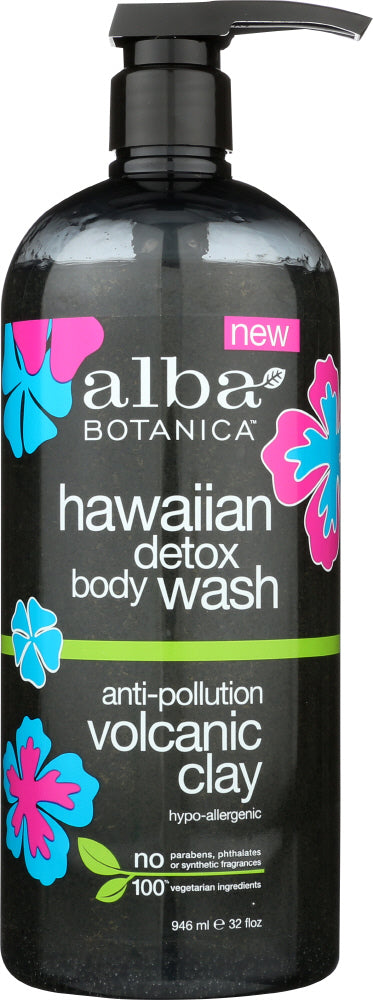 ALBA BOTANICA: Wash Body Hawaiian Detox, 32 oz