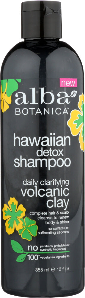 ALBA BOTANICA: Shampoo Hawaiian Detox, 12 oz