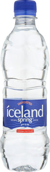 ICELAND SPRING: Natural Spring Water, 16.9 fo