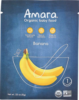 AMARA: Baby Food Banana, 1 ea