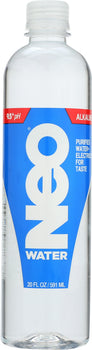 NEO WATER: 9.5pH Alkaline Electrolyte Antioxidant Super Water, 20 oz