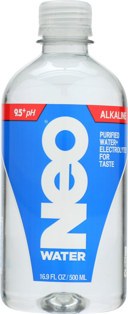 NEO WATER: 9.5pH Alkaline Electrolyte Antioxidant Super Water, 16.9 oz