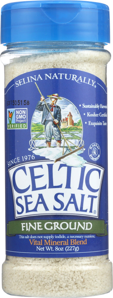 CELTIC: Sea Salt Fine Ground Shaker, 8 oz