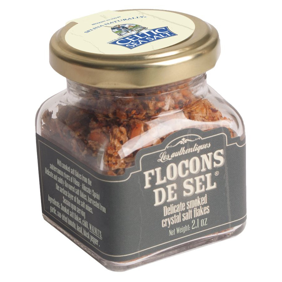 FOSSIL RIVER: Gourmet River Salt Flakes Smoked, 2.12 oz