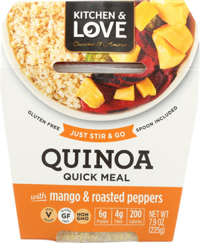 CUCINA & AMORE: Quinoa Meal Mango & Jalapeno, 7.9 oz