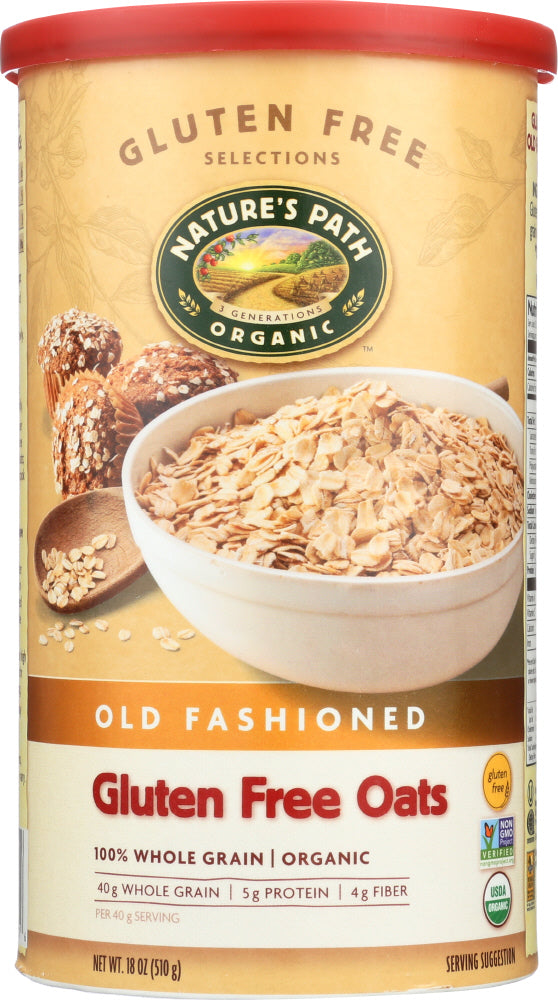 COUNTRY CHOICE: Organic Gluten Free Oats Old Fashioned, 18 oz