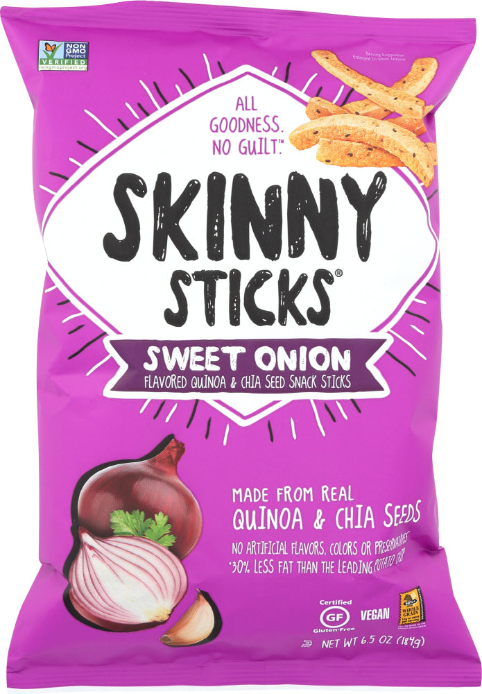 CORNFIELDS: Skinny Sticks Sweet Onion Snack Stick, 6.5 oz