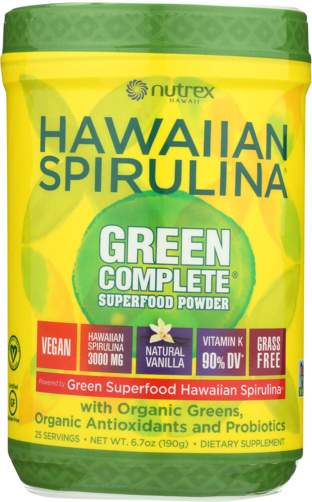 NUTREX HAWAII: Green Complete Superfood Powder, 6.70 oz