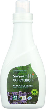 SEVENTH GENERATION: Natural Fabric Softener Blue Eucalyptus & Lavender, 32 Oz