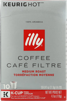 ILLYCAFFE: K-cup Medium Roast Coffee, 10 pc