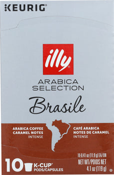 ILLYCAFFE: Arabica Selection K-Cup Pods Brasile, 4.1 oz