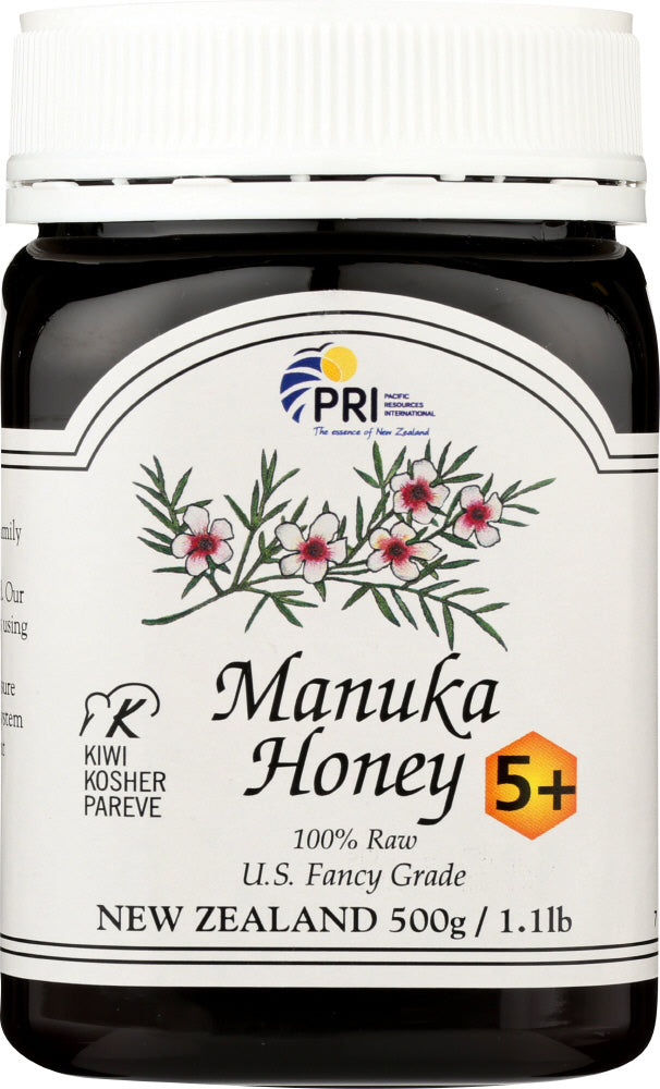 PRI: 100% Raw Certified Manuka Honey Bio Active, 1 lb