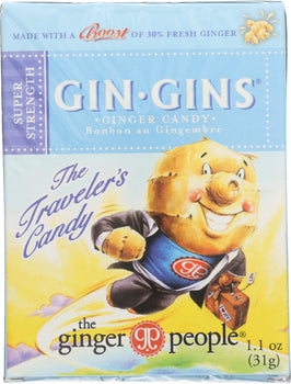 GINGER PEOPLE: Super Strength Ginger Candy, 1.1 oz