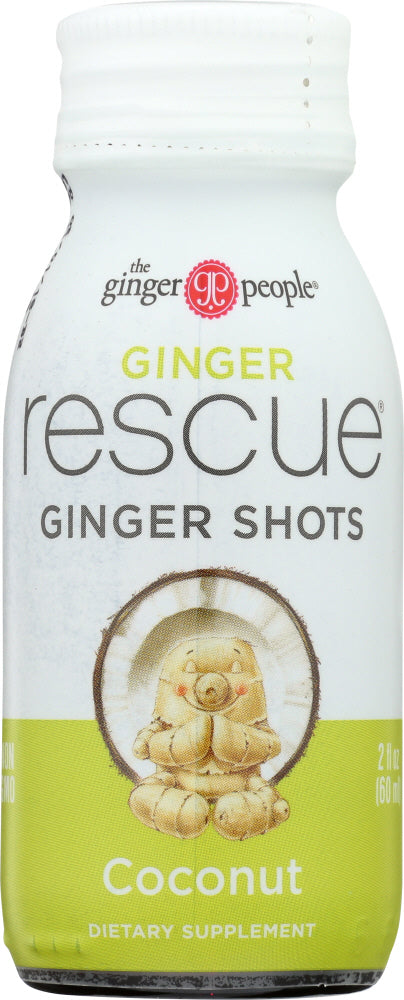 GINGER PEOPLE: Shout Rescue Coconut Ginger, 2 oz