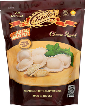 CONTES: Gluten Free Cheese Ravioli, 12 oz