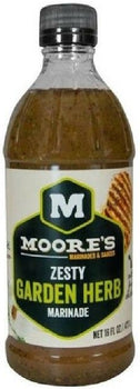 MOORE: Marinade Garden Herb Zesty, 16 oz