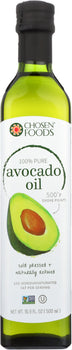 CHOSEN FOODS: 100% Pure Avocado Oil, 500 ml