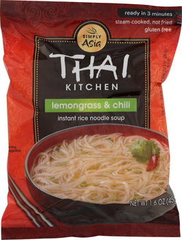 THAI KITCHEN: Instant Rice Noodle Soup Lemongrass & Chili, 1.6 oz