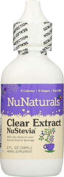 NUNATURALS INC: Clear NuStevia Liquid Sweetener, 2 oz