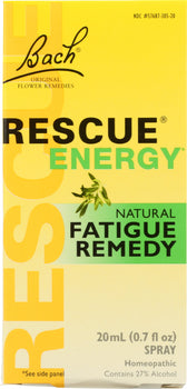 BACH: Original Flower Remedies Rescue Energy, 0.7 oz